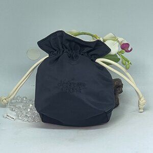 Cle De Peau Beaute Cosmetic Makeup Accessories Drawstring Pouch Bag - Black